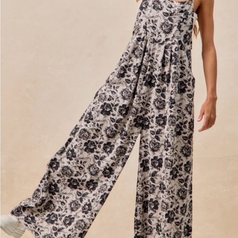 Bibi Floral Print Jumpsuit